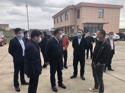 南通市地方金融監督管理局祁中偉局長一行來海調研企業